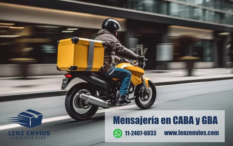Mensajería en Moto en Buenos Aires con Lenz Envíos