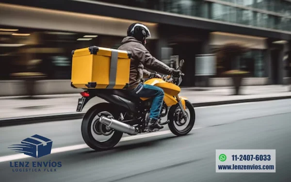 Motomensajería y Paquetería en Beccar con Lenz Envíos